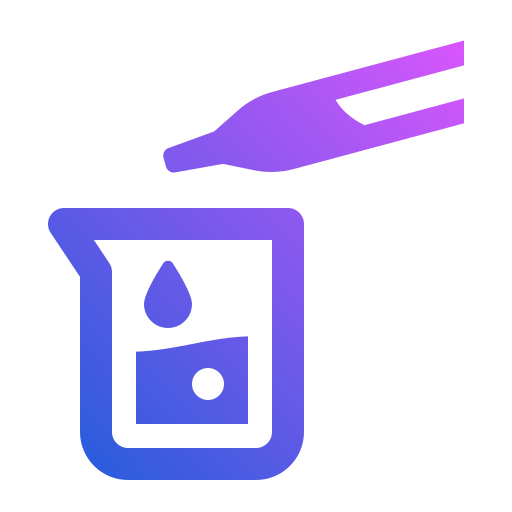 Chemical experiment Generic gradient fill icon
