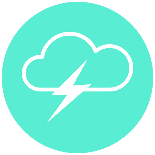 Cloud thunder Generic color fill icon