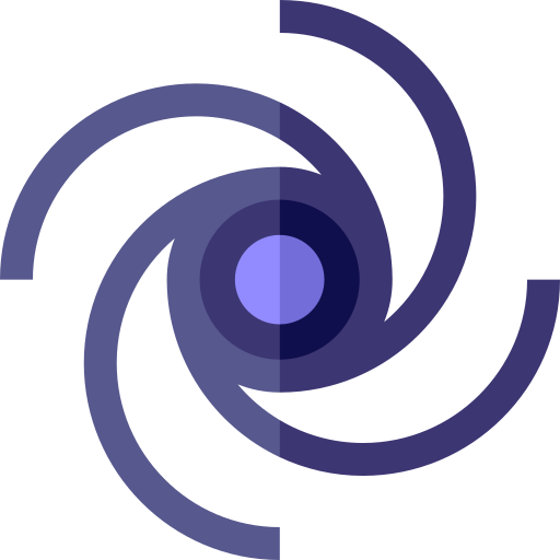 Black hole Basic Straight Flat icon