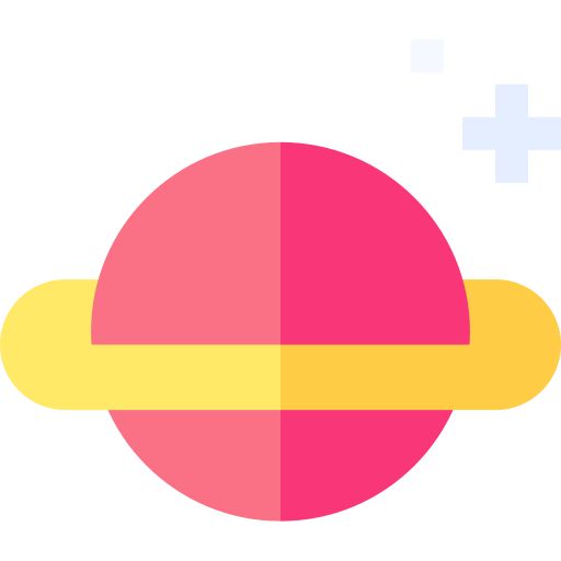 planetarny Basic Straight Flat ikona