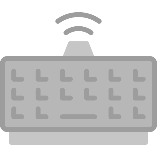 Keyboard Generic color fill icon