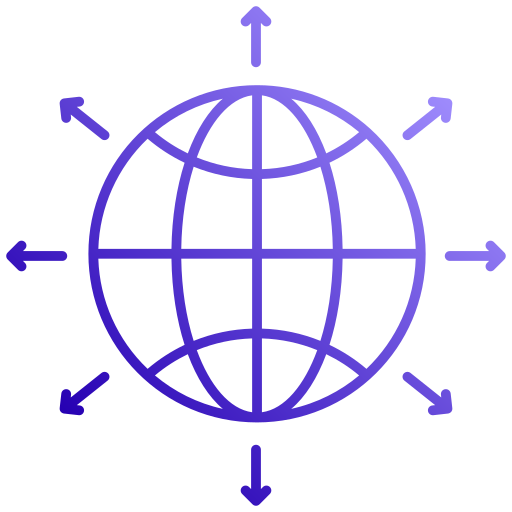 negocios mundiales Generic gradient outline icono