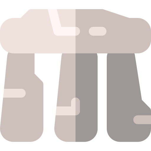 stonehenge Basic Rounded Flat icono