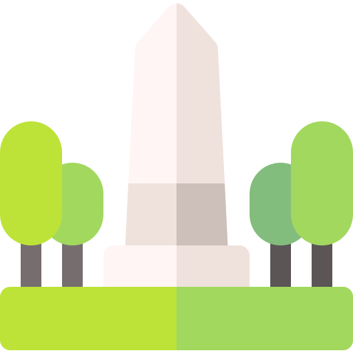 obelisco Basic Rounded Flat Ícone