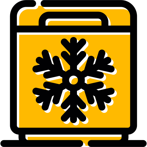 congelatore Generic color lineal-color icona