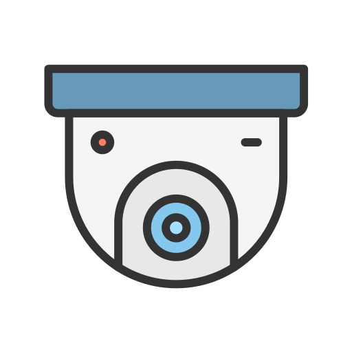 caméra de sécurité Generic color lineal-color Icône