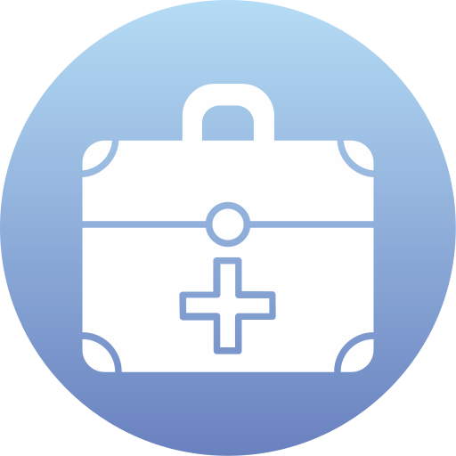 First aid kit Generic color fill icon