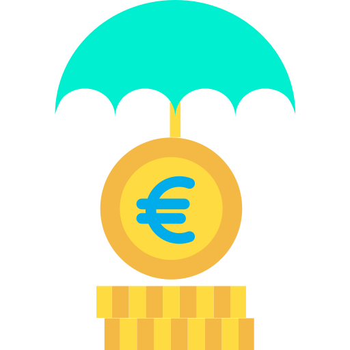 euro Kiranshastry Flat icon