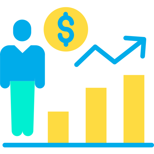 investor Kiranshastry Flat icon