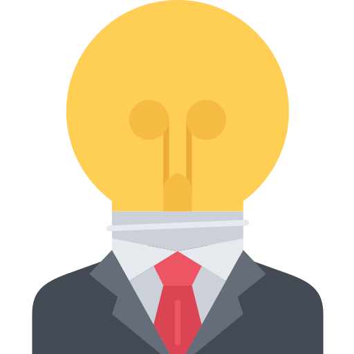Business man Coloring Flat icon