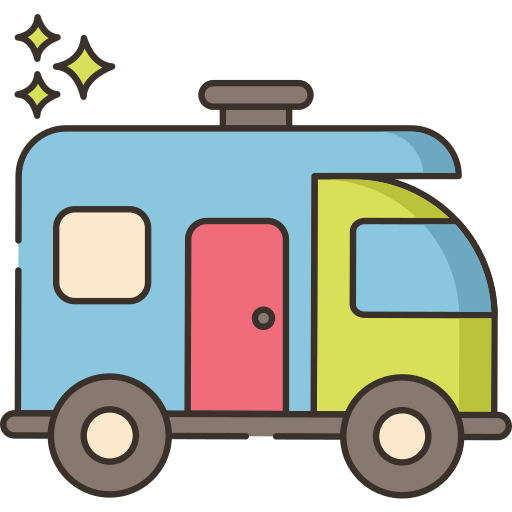camping Flaticons Lineal Color icoon