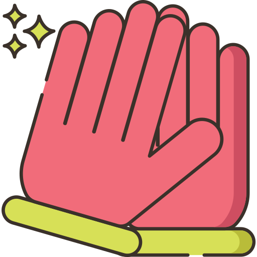 handschuhe Flaticons Lineal Color icon