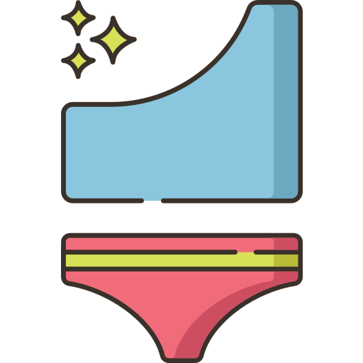 costume da bagno Flaticons Lineal Color icona