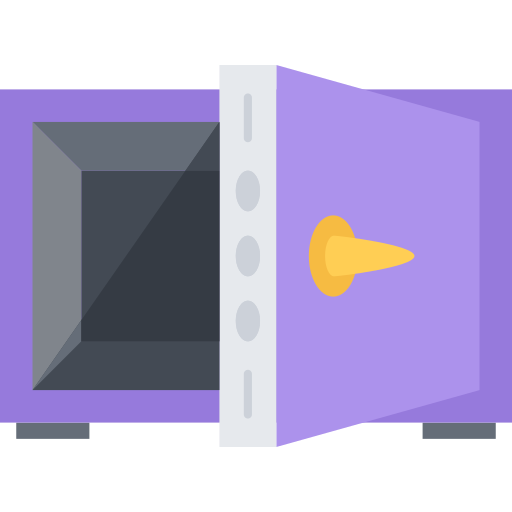 Safebox Coloring Flat icon