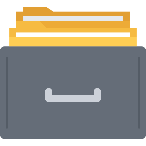 Document Coloring Flat icon