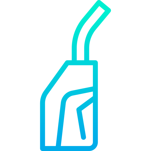 가솔린 펌프 Kiranshastry Gradient icon