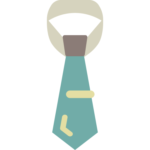 krawatte Winnievizence Flat icon
