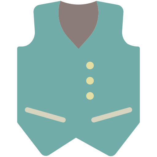 Vest suit Winnievizence Flat icon