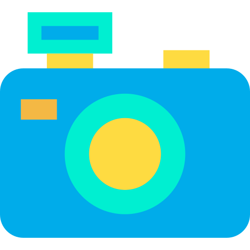 caméra Kiranshastry Flat Icône