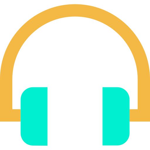 Headphones Kiranshastry Flat icon