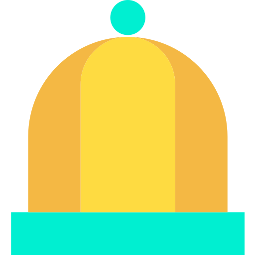 Sombrero de invierno Kiranshastry Flat icono