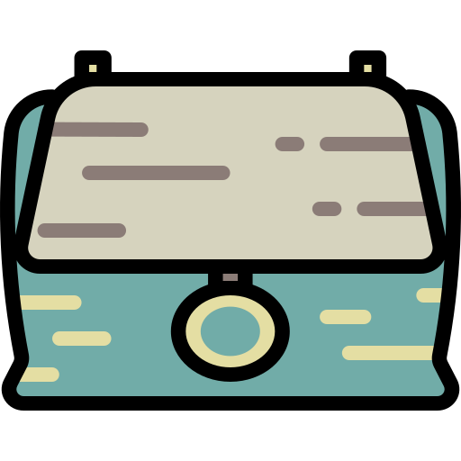 Bolso Winnievizence Lineal color icono