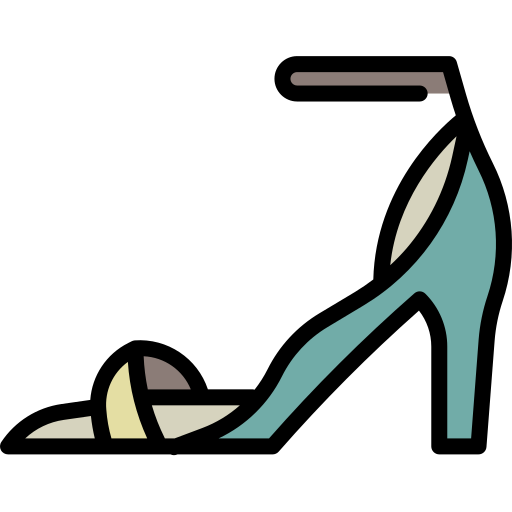 High heel Winnievizence Lineal color icon