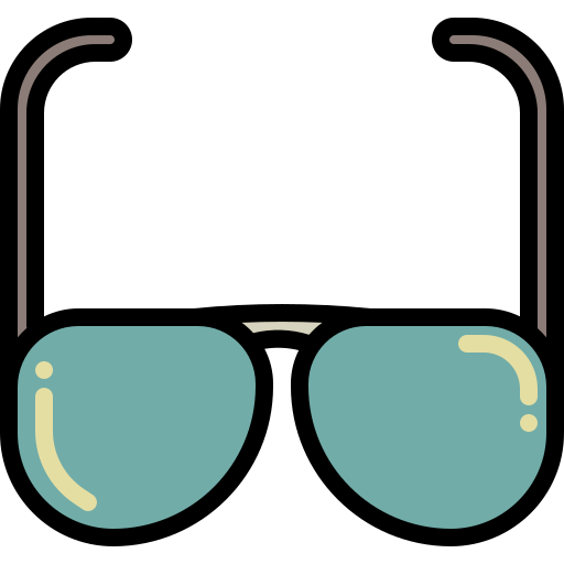 Sunglasses Winnievizence Lineal color icon