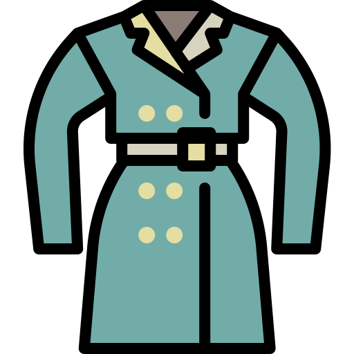 Abrigo Winnievizence Lineal color icono