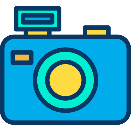 camera Kiranshastry Lineal Color icoon