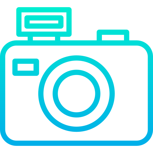 Camera Kiranshastry Gradient icon