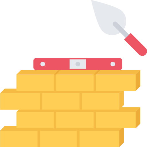 Wall Coloring Flat icon