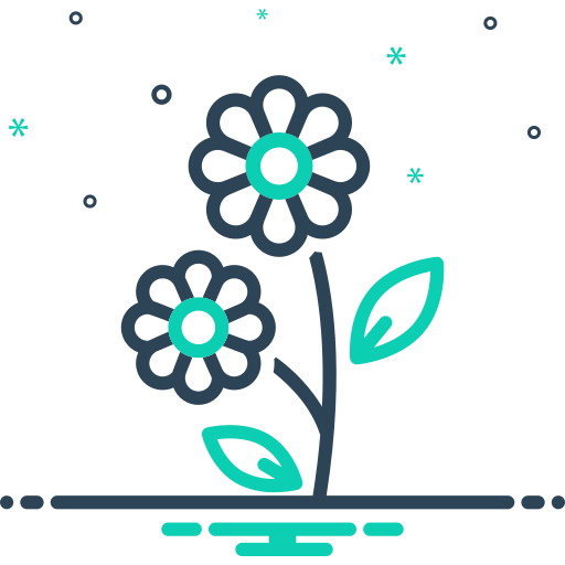 bloemen Generic outline icoon