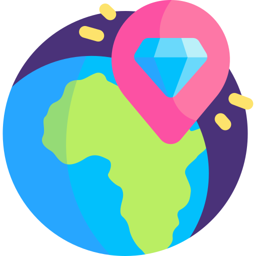 afrika Detailed Flat Circular Flat icoon