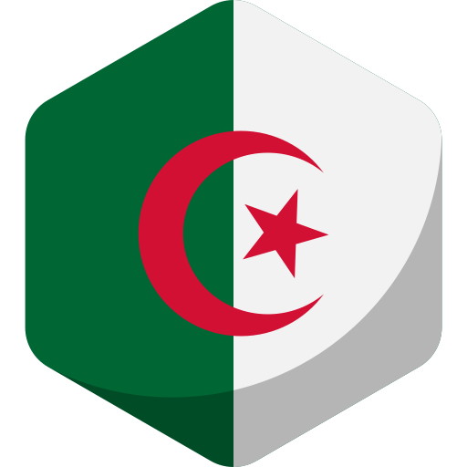 bandiera dell'algeria Generic color fill icona