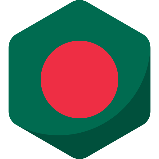 Bangladesh flag Generic color fill icon