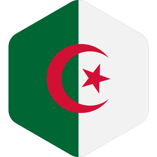 Algeria flag Generic color fill icon