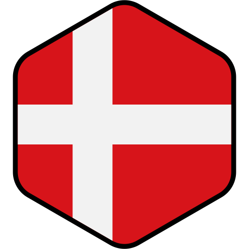 bandiera della danimarca Generic color lineal-color icona