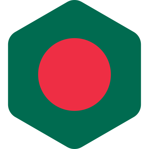 Bangladesh flag Generic color fill icon