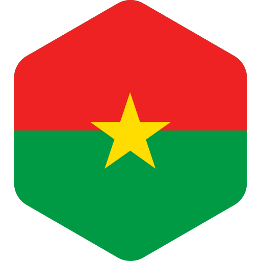 bandera de burkina faso Generic color fill icono
