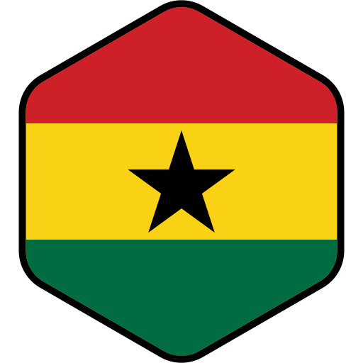 drapeau ghanéen Generic color lineal-color Icône
