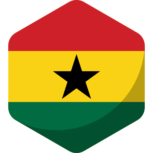 Ghana flag Generic color fill icon