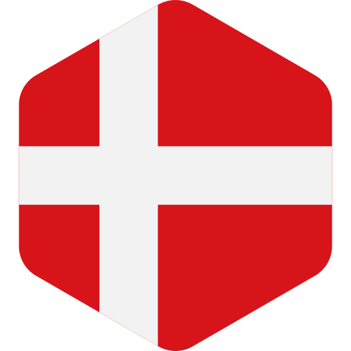 bandera de dinamarca Generic color fill icono
