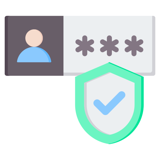 Secure login Generic color fill icon