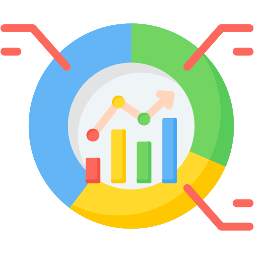 Sales market Generic color fill icon