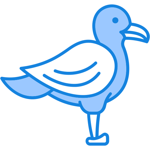 Seagull Generic color lineal-color icon
