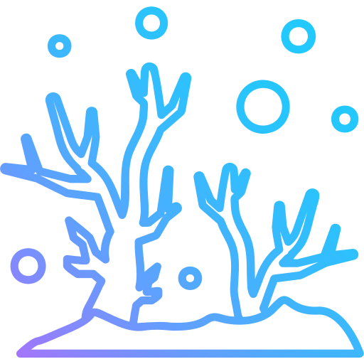 corallo Generic gradient outline icona