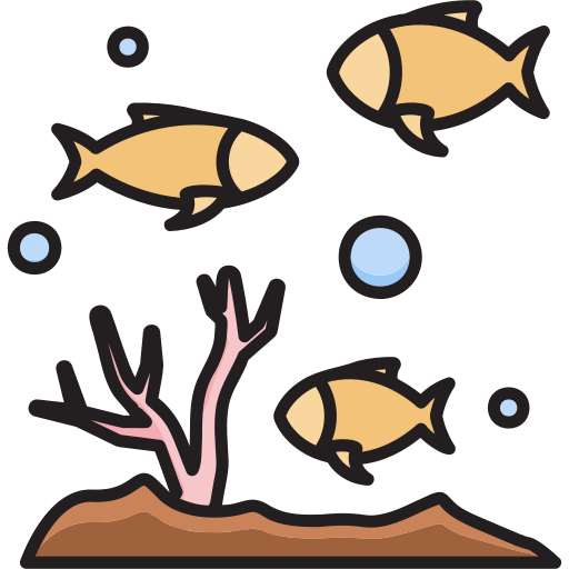 Sea life Generic color lineal-color icon