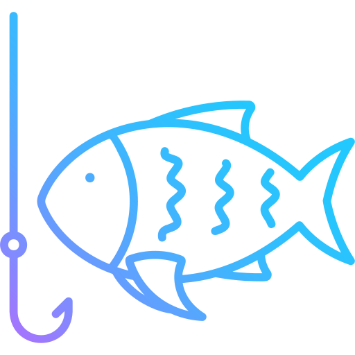 Fishing Generic gradient outline icon