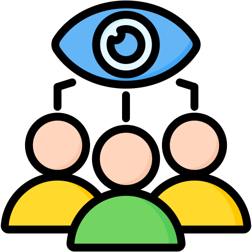 visión Generic color lineal-color icono